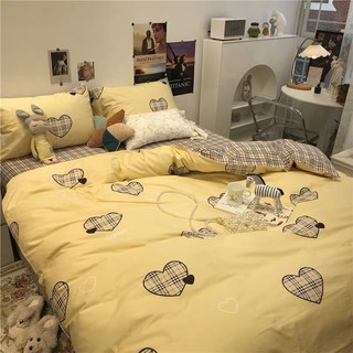 Bộ chăn ga gối cotton poly nhập khẩu