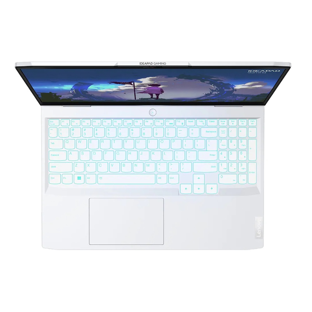 Laptop Lenovo Ideapad Gaming 3 15IAH7 Intel i5 12500H Ram 16GB SSD 512G 4GB RTX 3050Ti 15.6"FHD Win 11Trắng