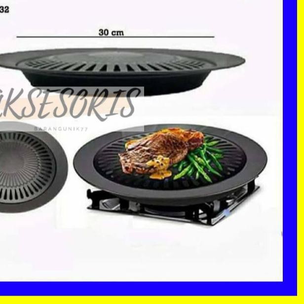 Vỉ Nướng Bbq Hình Tròn Gsf-7132 / G7132