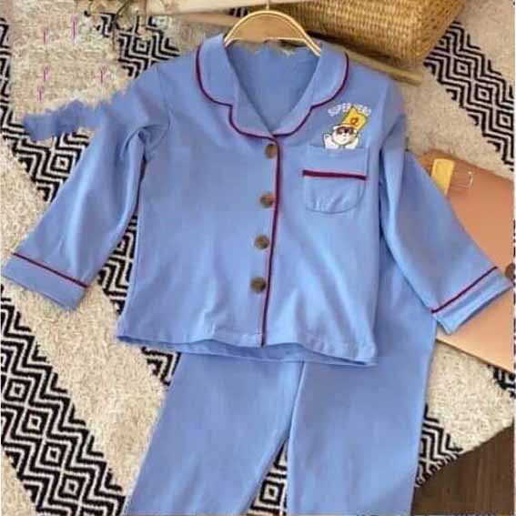 BỘ THUN DÀI TAY PYJAMA BÉ TRAI