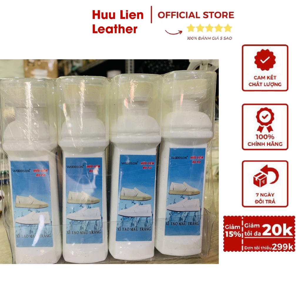 Chai tạom màu trắng, Làm Trắng Sạch Cho Giày 75ml