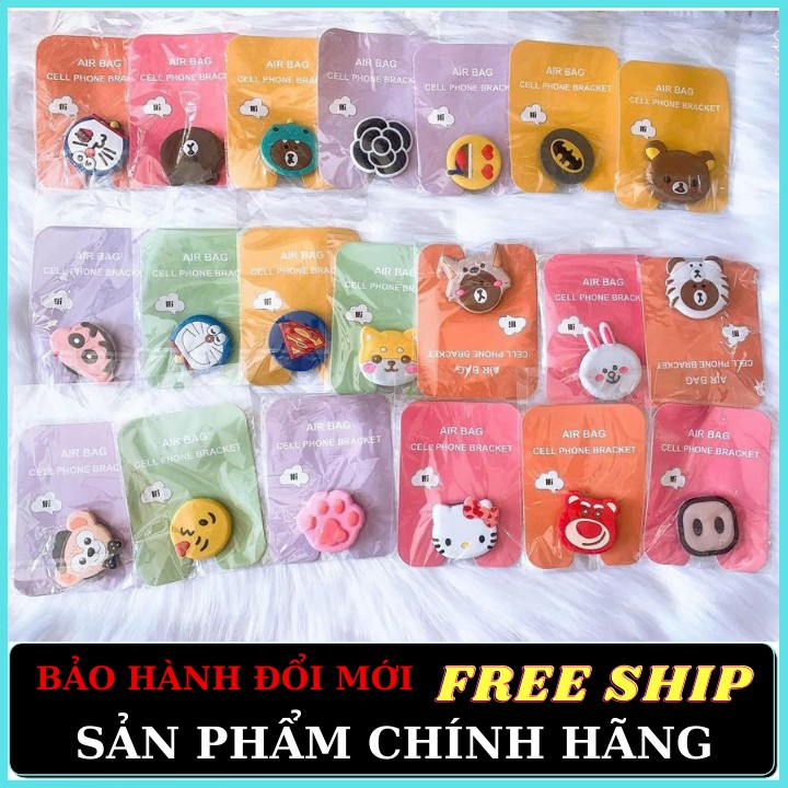 Giá Đỡ Điện Thoại [TIỆN LỢI]⚡️POPSOCKET ✔Nhỏ Gọn ✔Cute ✔Dễ Dùng [BẢO HÀNH ĐỔI MỚI] - HunaStore