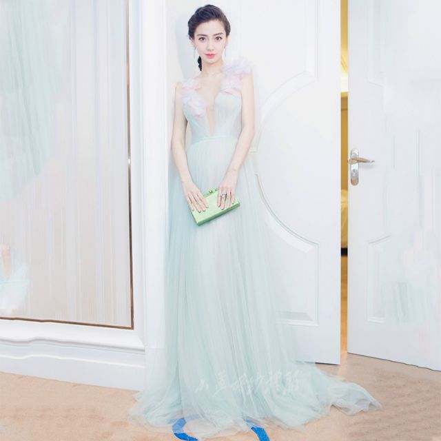 Đầm dạ hội/dự tiệc AngelaBaby thanh lịch gợi cảm AB198 (hàng order)