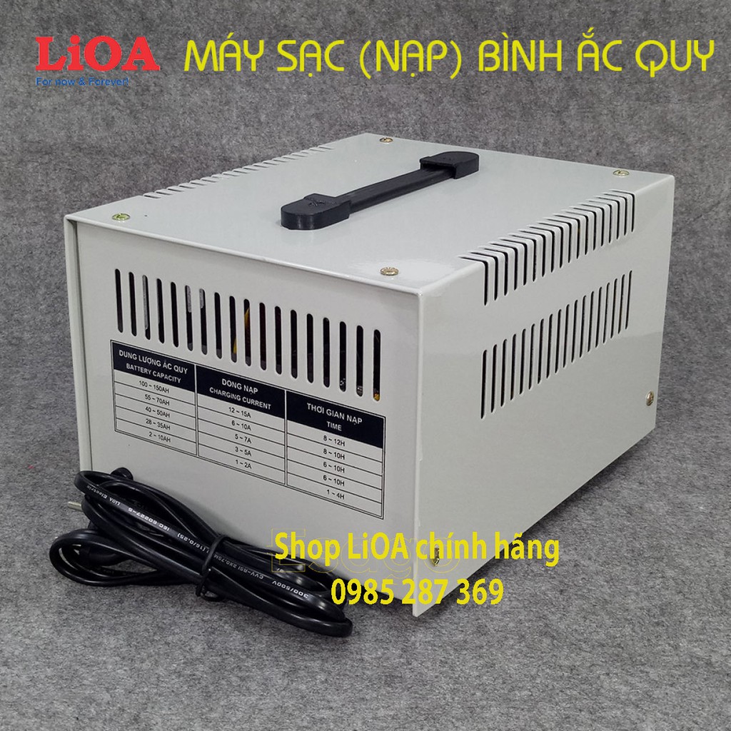 Máy Nạp Ắc Quy LiOA, Dòng Tải 30A-36V. Model: BC3630