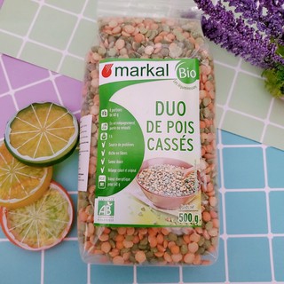 Đậu Hà Lan hữu cơ Markal 2 màu 500g