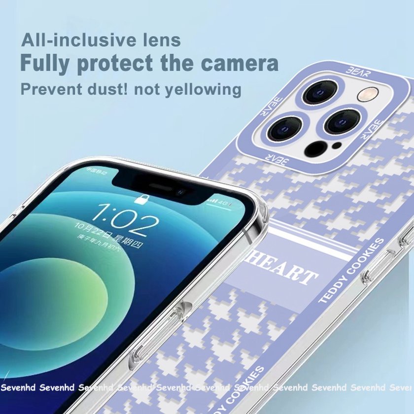 Ốp Điện Thoại Hình Đôi Mắt Thiên Thần 2D Cho iPhone 14 13 12 11 Pro Max SE2020 X XR Xs Max 7 8 6 6s Plus