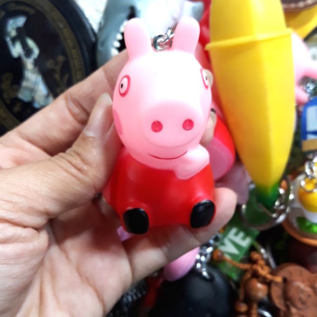 Móc khóa heo peppa cute
