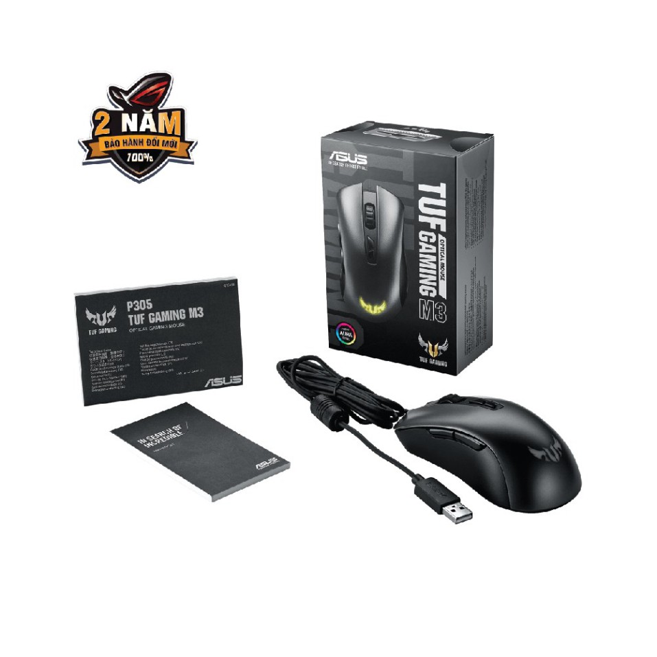 Chuột chơi game RGB có dây TUF Gaming M3