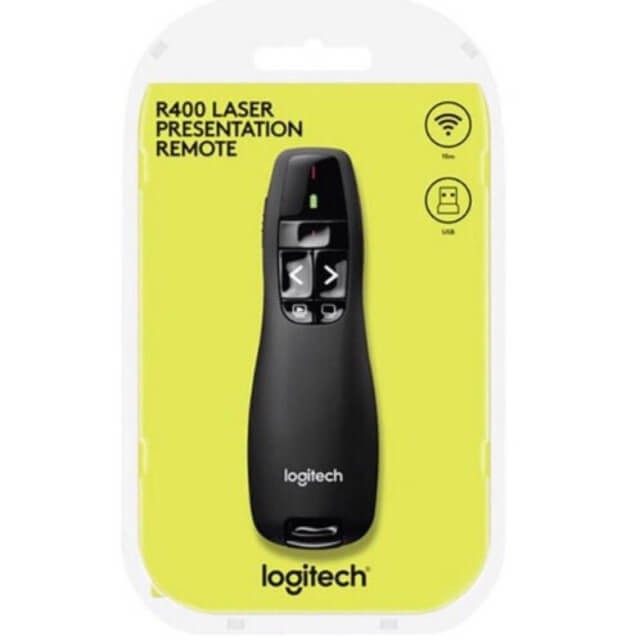 Bút Trình Chiếu Logitech R400 - Pk Máy Tính