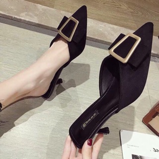 DÉP GUỐC SỤC NỮ BÍT MŨI NHỌN GÓT NHỌN CAO 5cm _ QUẢNG CHÂU