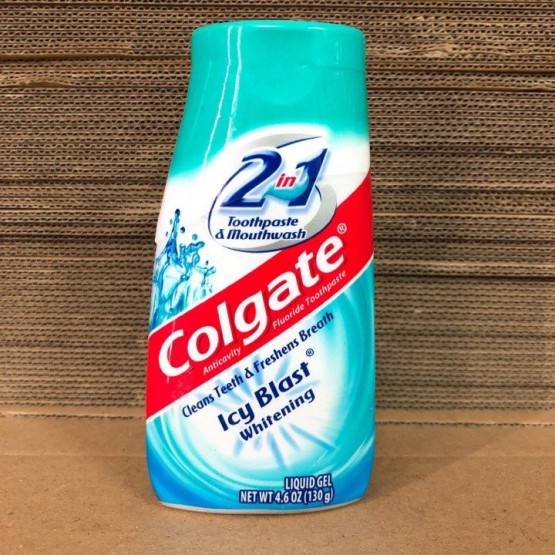 Kem đánh răng Kem đánh răng Colgate 2 in 1 Whitening Icy Blast