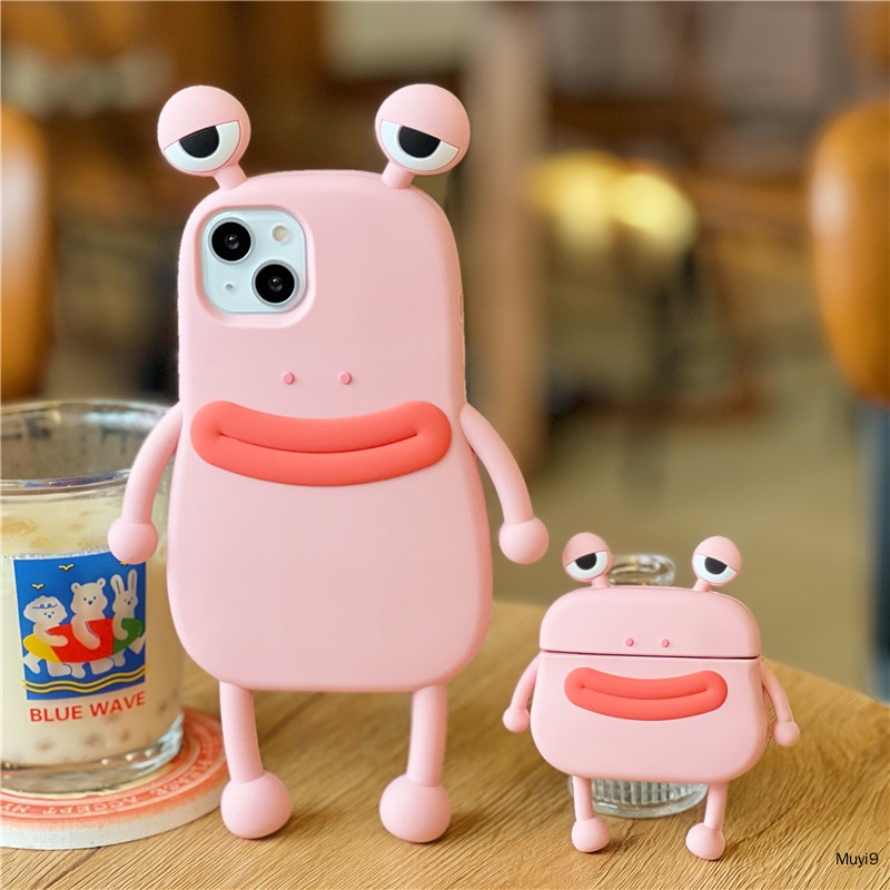 Ốp Máy Tính Bảng Chống Rơi Hình Ếch Ngộ Nghĩnh Cho IPad2021 10.2 Mini6 Air1 / Air2 Air4 / 5 Ipad9th mini4 / 5