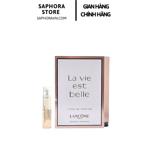 Nước hoa vial lacome lavie est belle EDP 2ml nước hoa chính hãng thơ lâu 8 tiếng