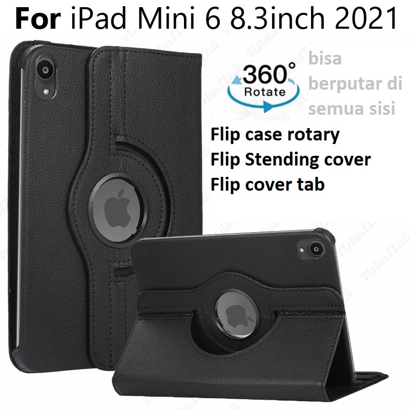 Bao da máy tính bảng nắp lật xoay 360 độ cho Ipad MINI 6 8.3 "2021