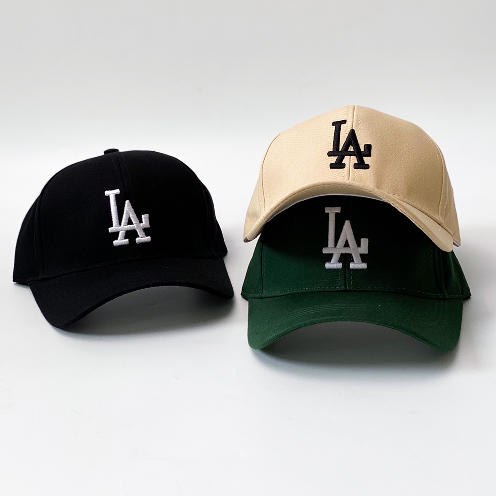 Mũ lưỡi trai thời trang nam nữ thêu chữ LA phong cách nón kết đẹp AH1661