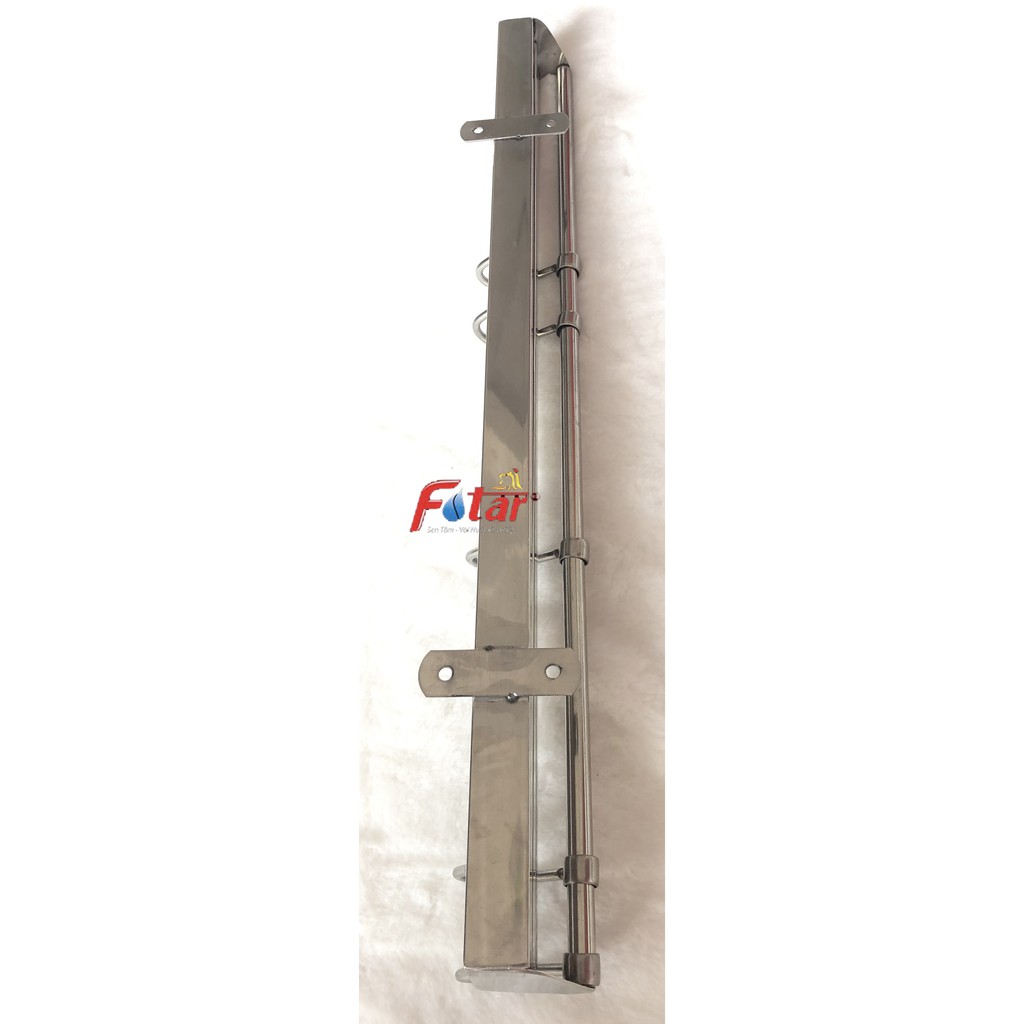 [ĐẢM BẢO 100% INOX 304] Kệ Máng Thanh Cài dao kéo treo thớt treo xoong gắn tường INOX 304 HÀNG ĐẶT XƯỞNG