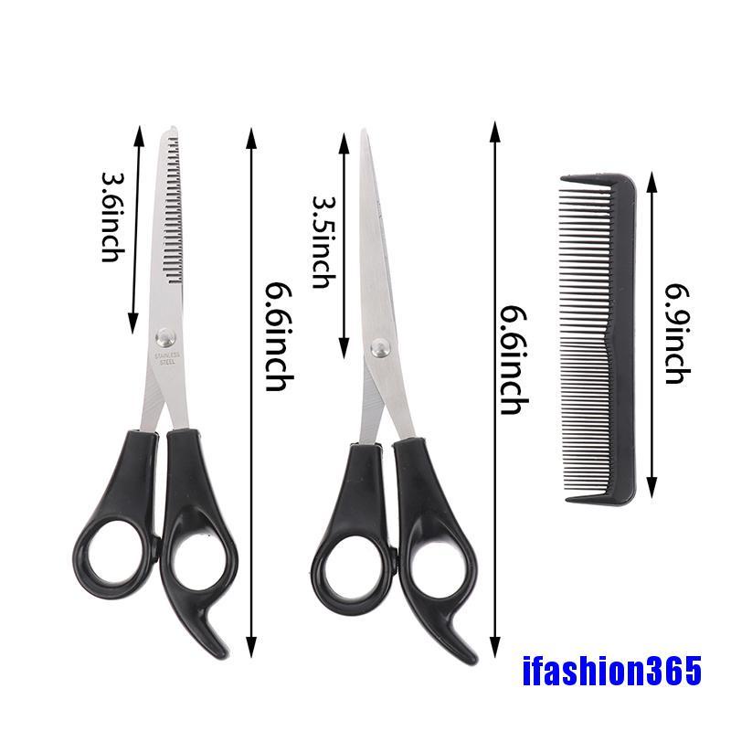 [Hàng mới về] Bộ 3 dụng cụ cắt tóc chuyên dụng cho salon chất lượng cao