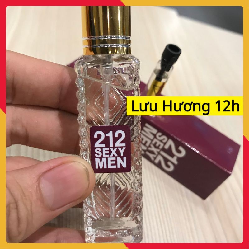 Nước Hoa Nam Nữ Thơm Lâu 212 Sexy 20ml Parfum Mùi Ngọt