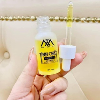 Serum Collagen Ampoule tinh chất Saffron MeeA Organic 20ml dành cho da mụn nám tàn nhang dưỡng da căng bóng