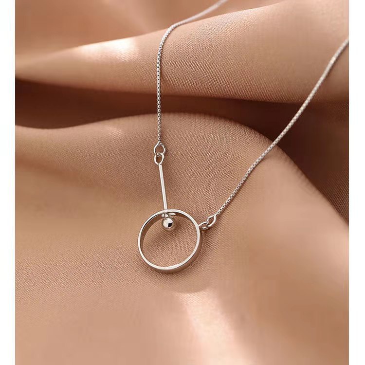 Vòng cổ titan cá tính DC14, (Full box) dây chuyền basic phong cách Hàn Quốc