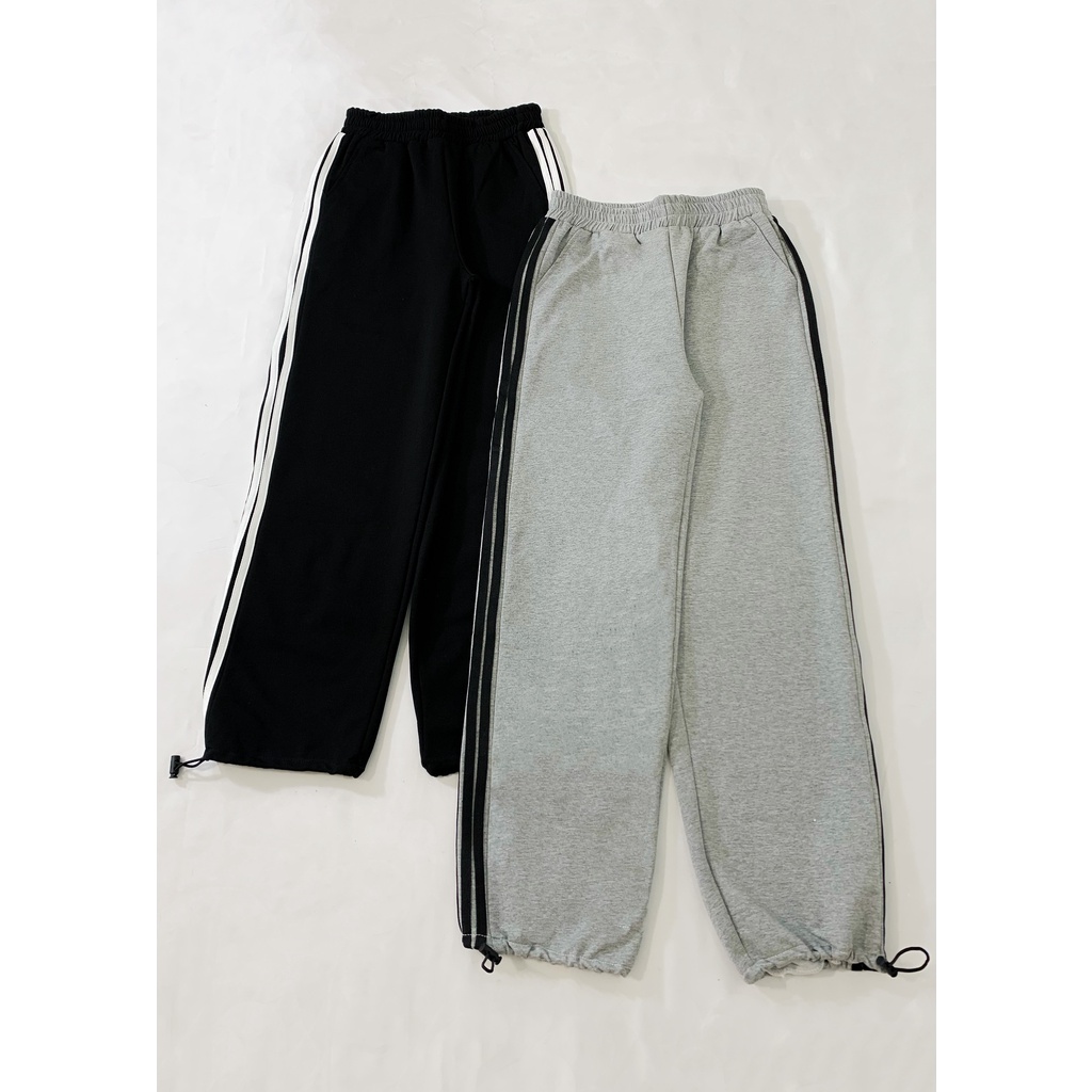 [Mã FAMARAL1 giảm 10K đơn 50K] Quần jogger 3 sọc dáng thể thao bo chun năng động