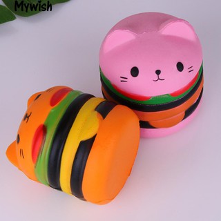 Đồ chơi Squishy hình bánh hamburger  MS9339