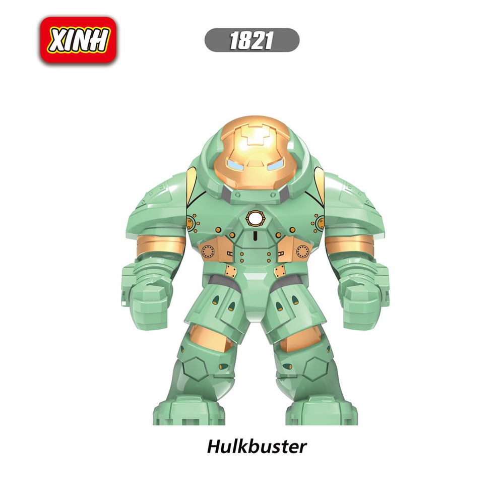 Mô Hình Đồ Chơi Lắp Ráp Hulkbuster MK37 1821