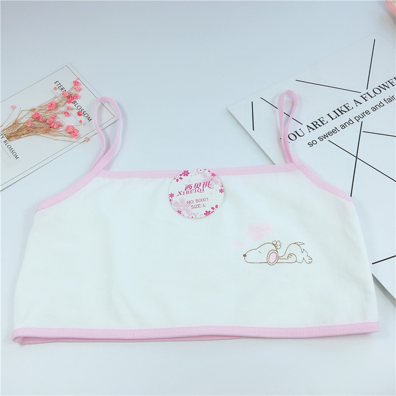 Bra / Áo Lá Học Sinh Một Lớp Cotton hàng đẹp MK-M6012