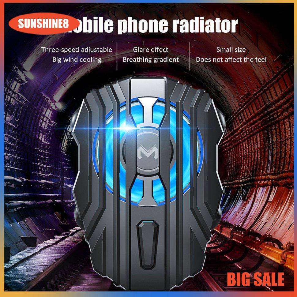 【SUN】For MEMO Mobile Phone Radiator Cold Wind Handle Fan FL01 For PUGB Cooler