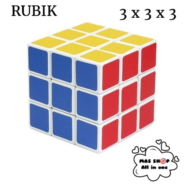 Rubik 3 x 3 x 3 Lập phương - Trụ