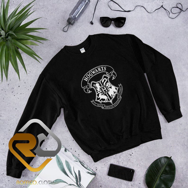 Áo Khoác Sweater In Logo Harry Potter Độc Đáo