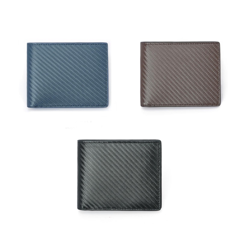 Ví Đựng Tiền Xu / Thẻ Tín Dụng Bằng Sợi Carbon Nhỏ Gọn Dành Cho Nam
