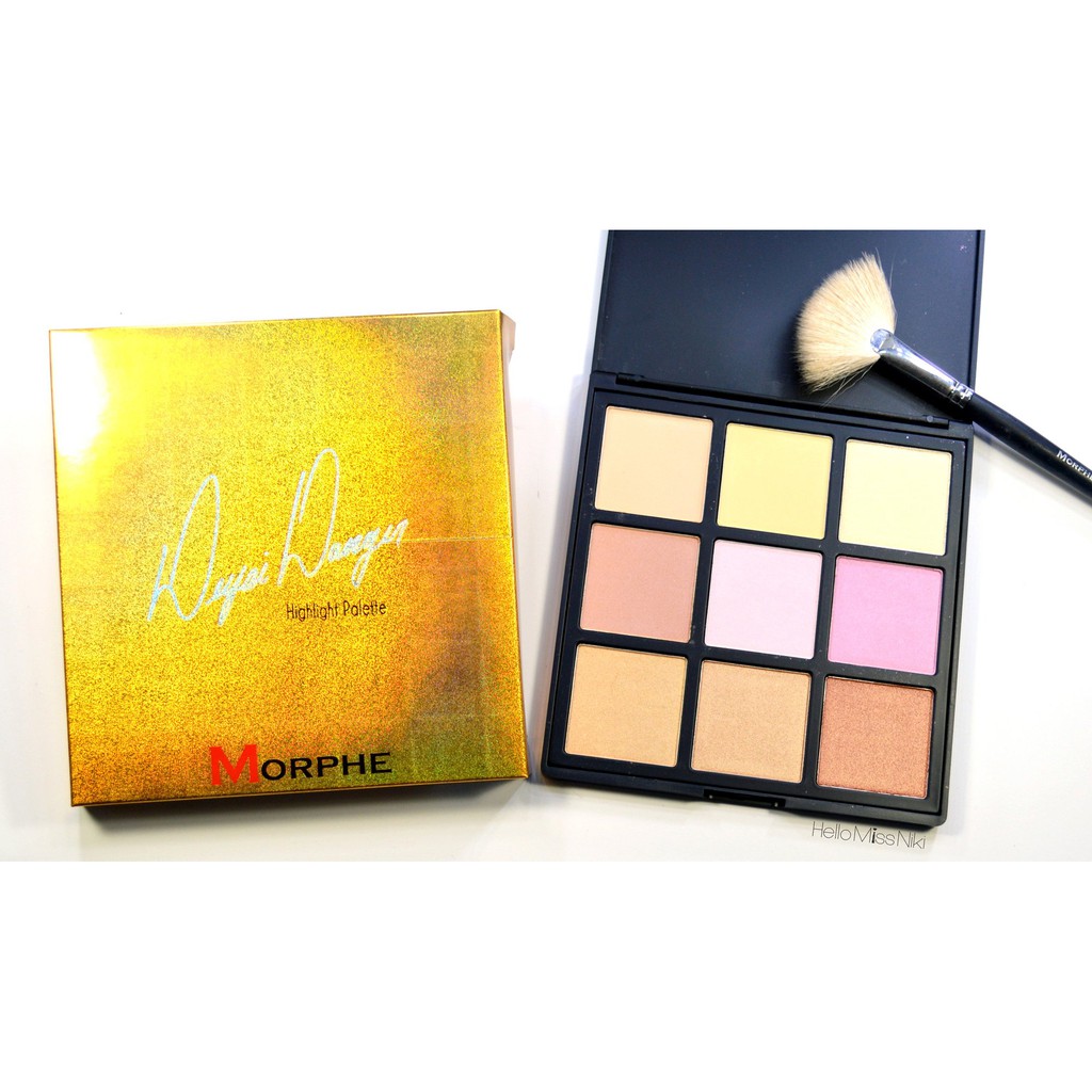 Bảng Tạo Khối Bắt Sáng 9 Ô Morphe Deysi Danger Highlight Palette