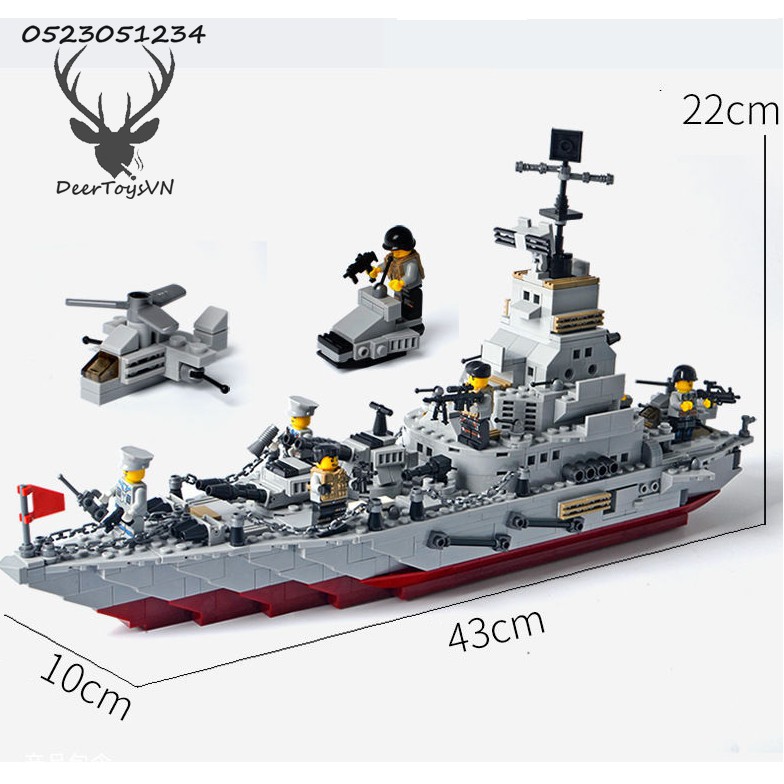 [1000CT-TÚI BÓNG] BỘ ĐỒ CHƠI XẾP HÌNH LEGO Chiến Hạm, LEGO OTO,LEGO ROBOT,LEGO TÀU CHIẾN,LEGO XE SWAT,LEGO TÀU SÂN Bay