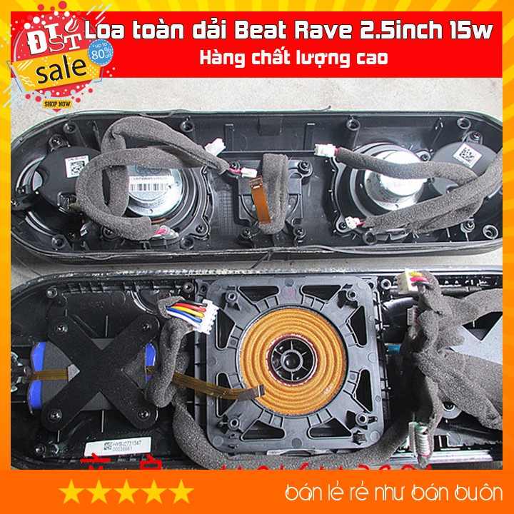 Loa toàn dải Beat Rave 2.5 inch 15W 2Ohm - Dùng cho loa Beats Pill XL