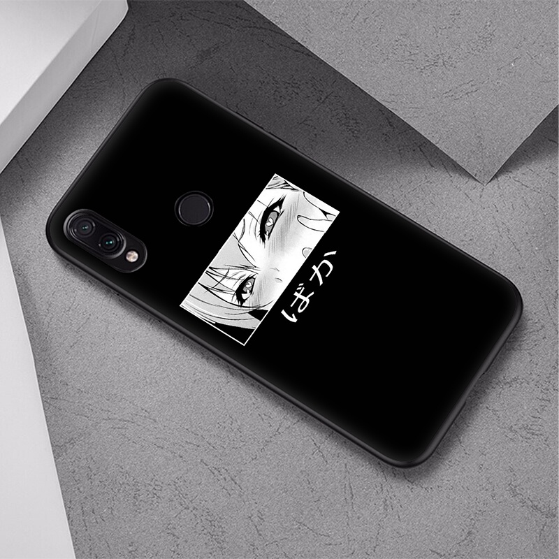 Ốp điện thoại mềm in họa tiết anime Ahegao cho Xiaomi Redmi S2 9T 9A 9C NFC 9 Prime 10 K40 Pro 10X 1SF