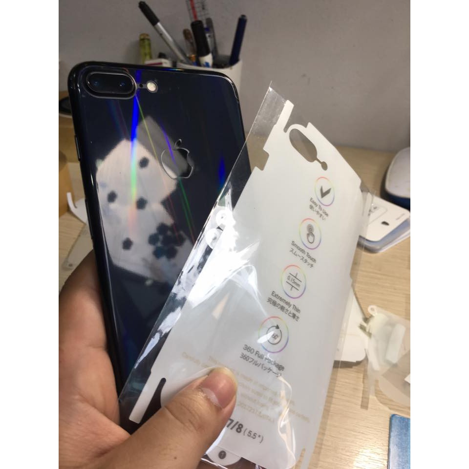 Miếng dán PPF bảo vệ mặt lưng ,viền dành cho iPhone 7Plus/8Plus - X/XS - XS Max Chống xước & tự phục hồi vết xước