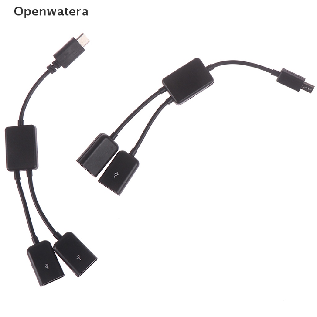 Cáp chia cổng OTG từ Micro Usb/Type C sang 2 cổng OTG (tùy chọn)