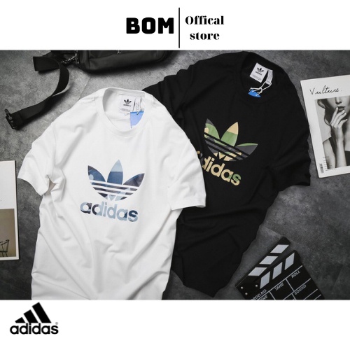 Áo Cộc tay nam nữ das ADIDAS chất thun cotton hàng cao cấp loại 1 chống nhăn , mềm mịn - Bom store | BigBuy360 - bigbuy360.vn
