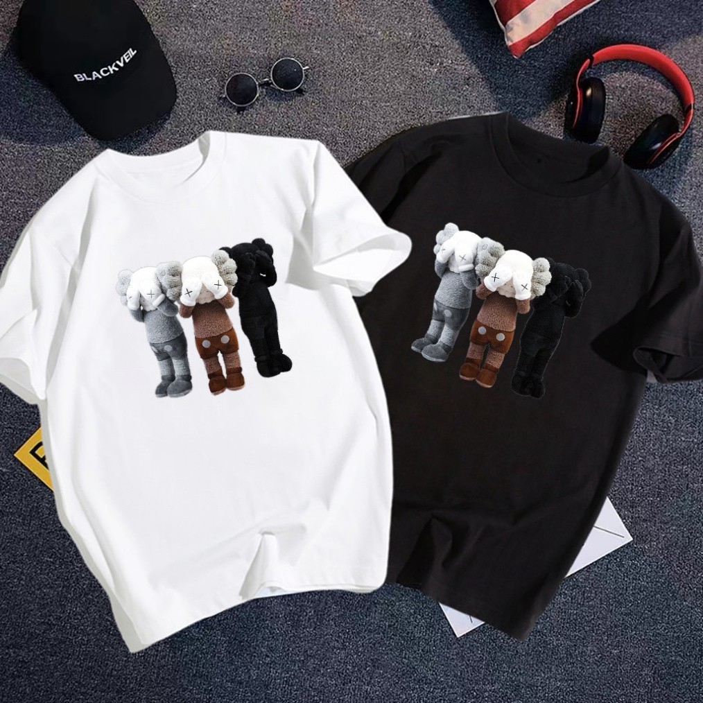 Áo thun unisex in hình KAWS thời trang | BigBuy360 - bigbuy360.vn