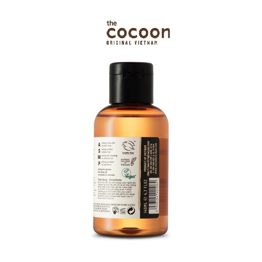 [Mã COSGLORIAT4 -8% đơn 250K] Nước Nghệ Hưng Yên Cocoon 140ml