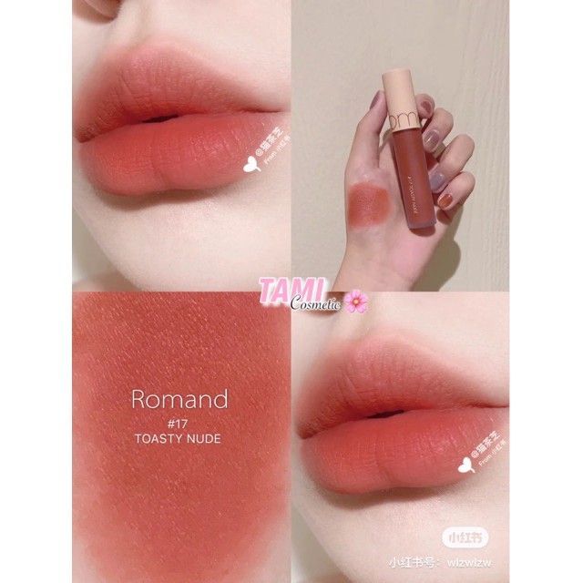 [Beman123]  [ CÓ MÀU MỚI ] SON ROMAND ZERO VELVET TINT | BigBuy360 - bigbuy360.vn