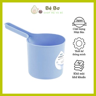 Ca nhựa múc nước, Gáo múc nước cao cấp, kháng khuẩn Inochi Nhật Bản, tắm cho bé, cho nhà tắm, tiện dụng Bé Bơ Store