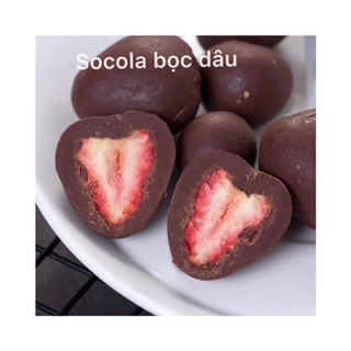 Socola bọc dâu sấy ( có sẵn)