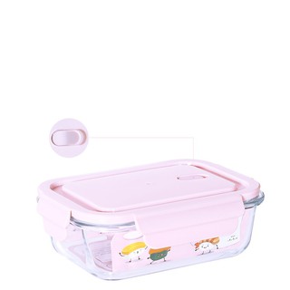 hộp cơm thủy tinh 410ml - hộp cơm thủy tinh