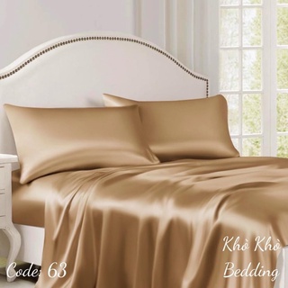 Chăn ga phi lụa cao cấp Khò Khò Bedding.