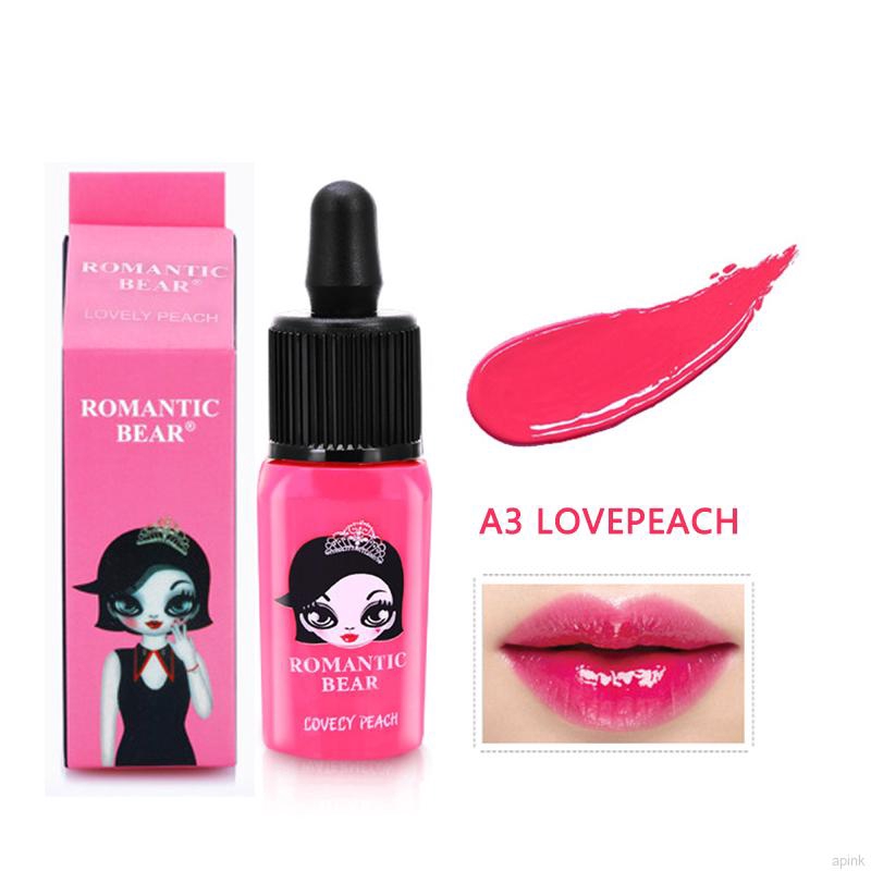 [Hàng mới về] Son kem Romantic Bear dưỡng ẩm và kháng nước lâu trôi 7g | BigBuy360 - bigbuy360.vn