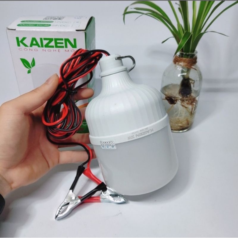 Bóng kẹp Acquy DC12V 30W