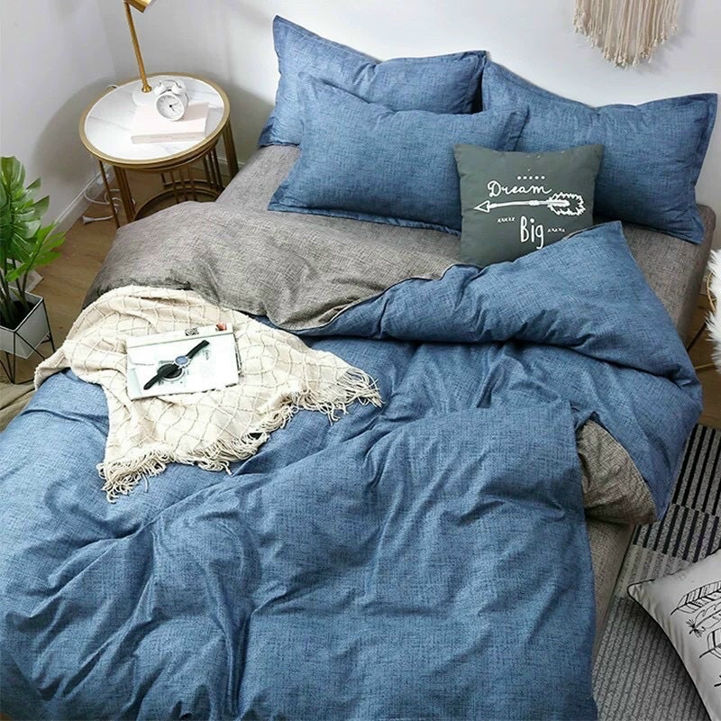 Bộ vỏ chăn ga gối nhập khẩu mền mịn mát, thoáng khí, họa tiết vô cùng sắc nét đáng yêu