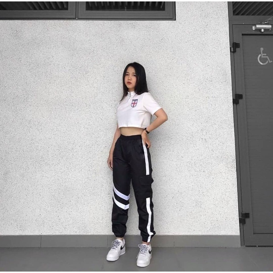 Quần Jogger Thể Thao Phản Quang Nam Nữ Unisex